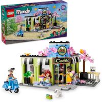 LEGO FRIENDS CAFETERÍA DE HEARTLAKE CITY SET DE PANADERÍA CON MINI MUÑECAS Y PERRO