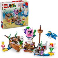 LEGO SUPER MARIO AVENTURA DEL NAUFRAGIO DE DORRIE CON FIGURAS COLECCIONABLES