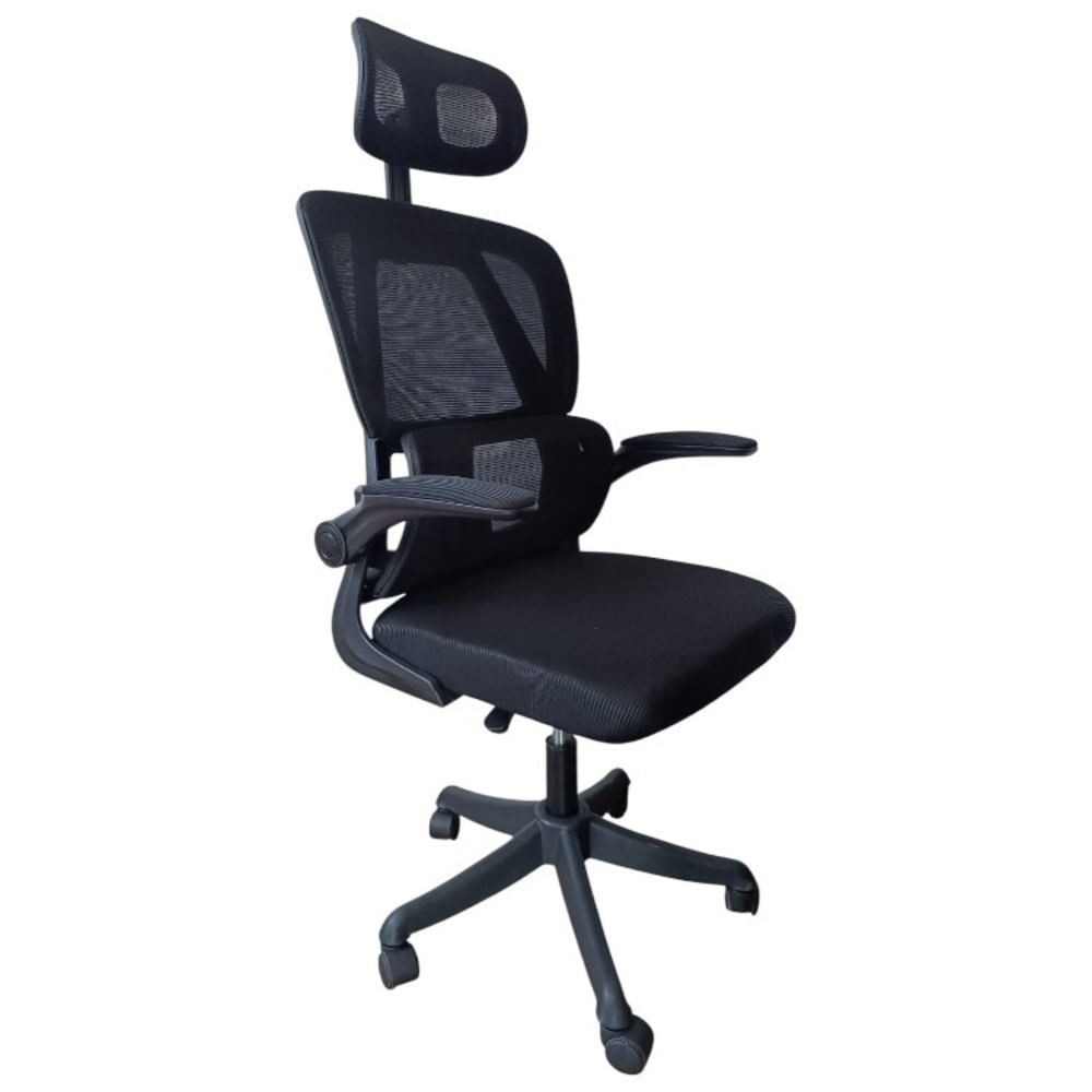 Silla De Oficina con Soporte Lumbar y Apoyacabeza regulable