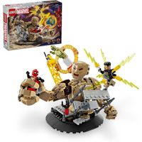 LEGO MARVEL SPIDER-MAN VS. SANDMAN SET DE CONSTRUCCIÓN CON PIEZAS MÓVILES 10+
