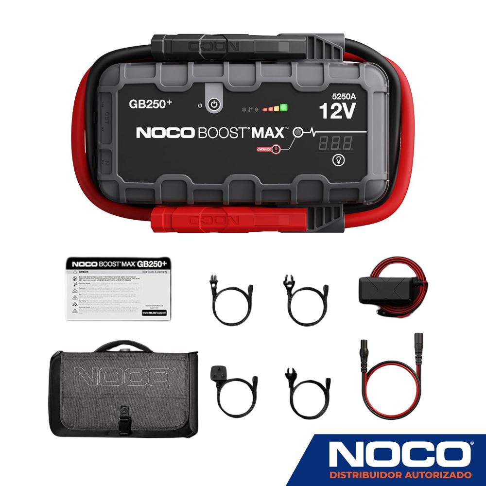 Arrancador de Batería Portátil NOCO GB250+ de 5250A