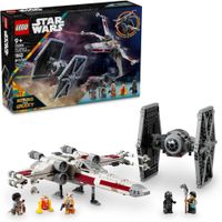 LEGO STAR WARS CAZA TIE Y ALA-X SET DE CONSTRUCCIÓN PARA EXHIBIR O JUGAR