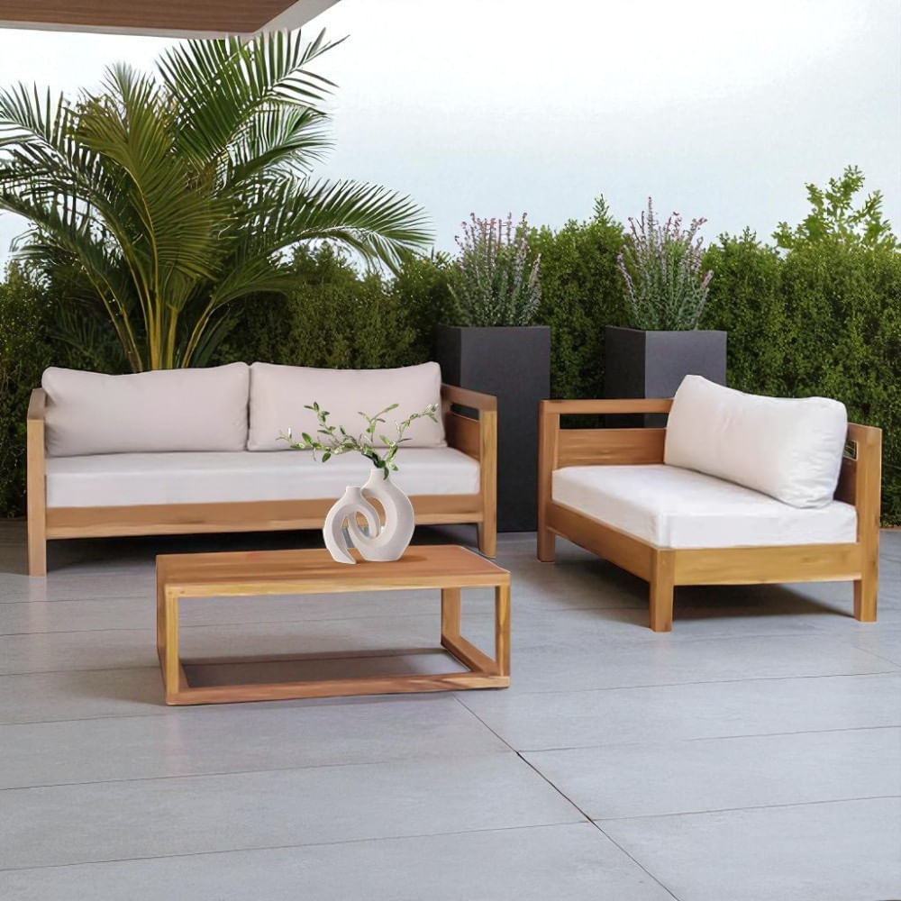 Set de Terraza de Madera para 3 personas Aguila Movenda