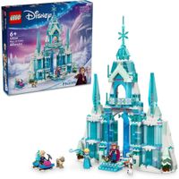 LEGO DISNEY FROZEN PALACIO DE HIELO DE ELSA, CASTILLO DE PRINCESA CON MINIFIGURAS