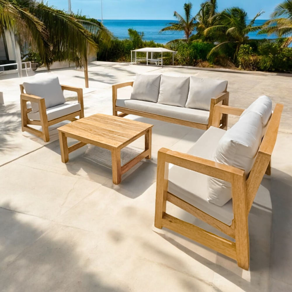 Set de terraza Zanate 6 Personas con Mesa Movenda