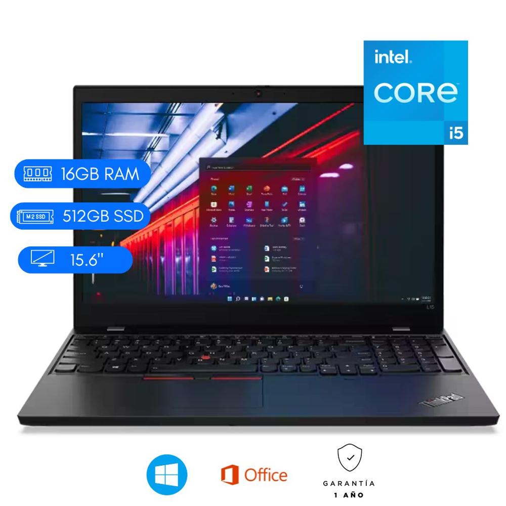 LENOVO THINKPAD L15 SEMINUEVO - CI5 10MA - 16GB DDR4 - 512GB SSD
