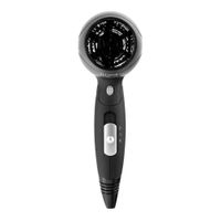 SECADORA DE PELO NEGRA 1700 WATTS