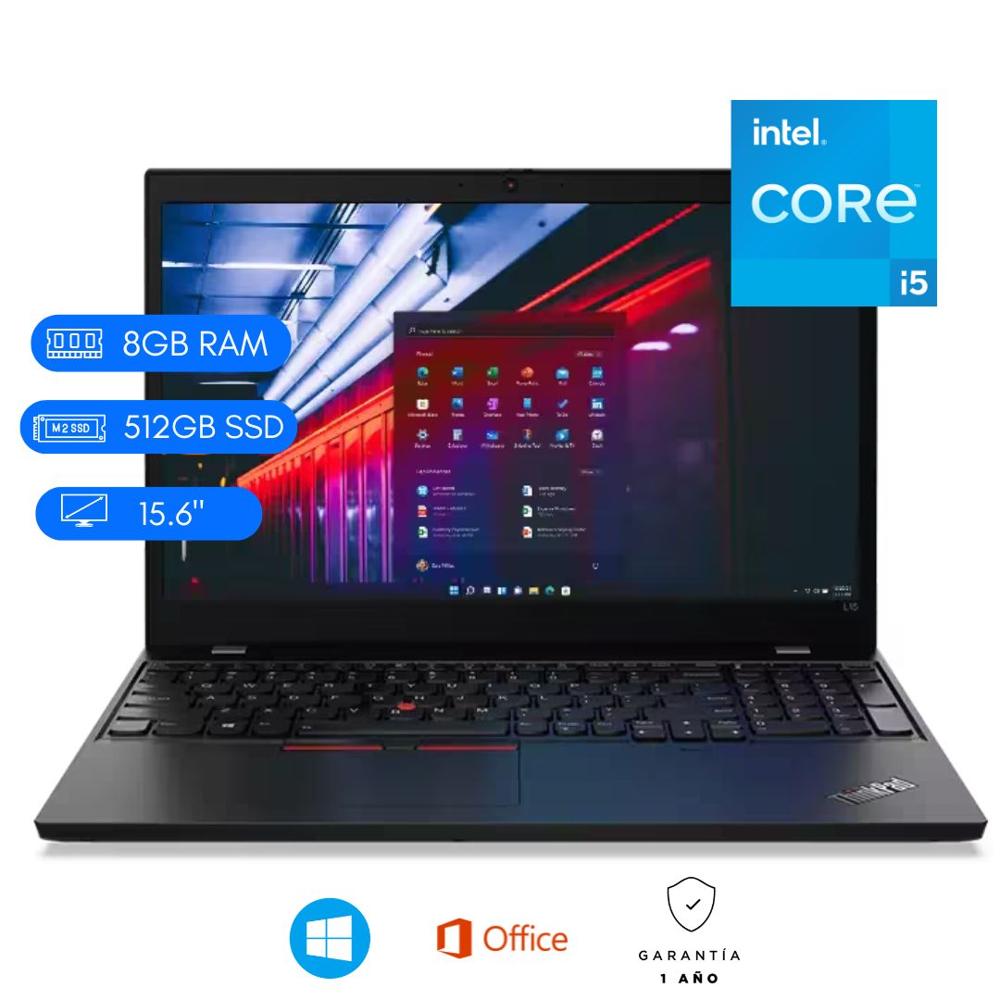 LENOVO THINKPAD L15 SEMINUEVO -CI5 10MA  8GB DDR4  512GB SSD