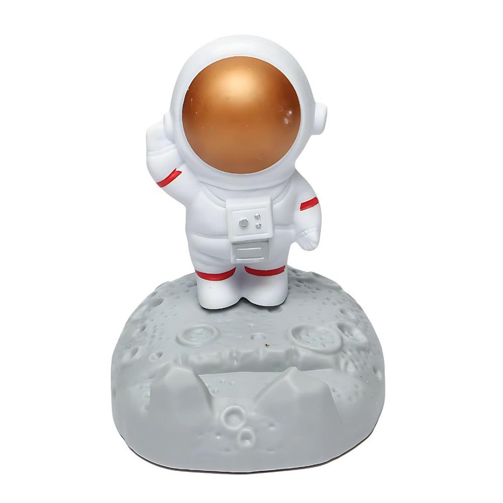 Soporte para Celular Modelo Astronauta Parado Dorado
