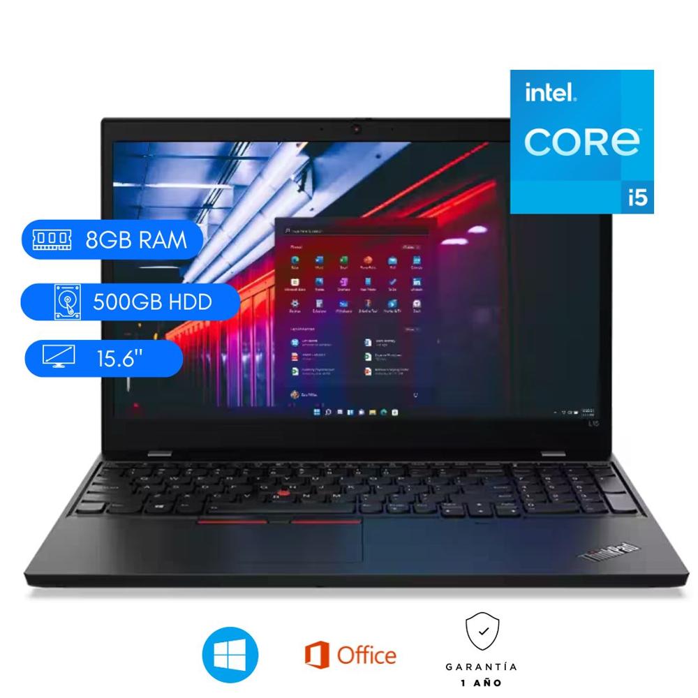 LENOVO THINKPAD L15 SEMINUEVO -CI5 10MA - 8GB DDR4 - 500GB HDD