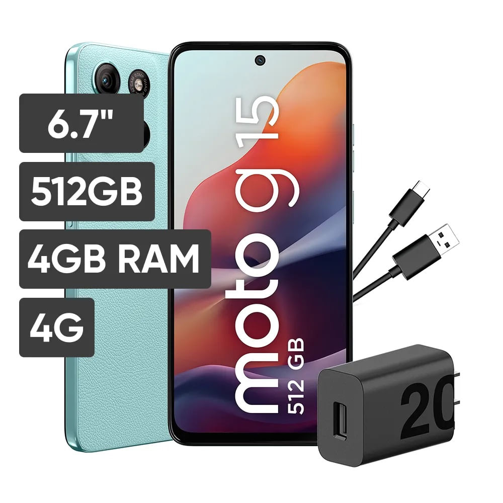 MOTOROLA G15- 4GB 512GB 50MP