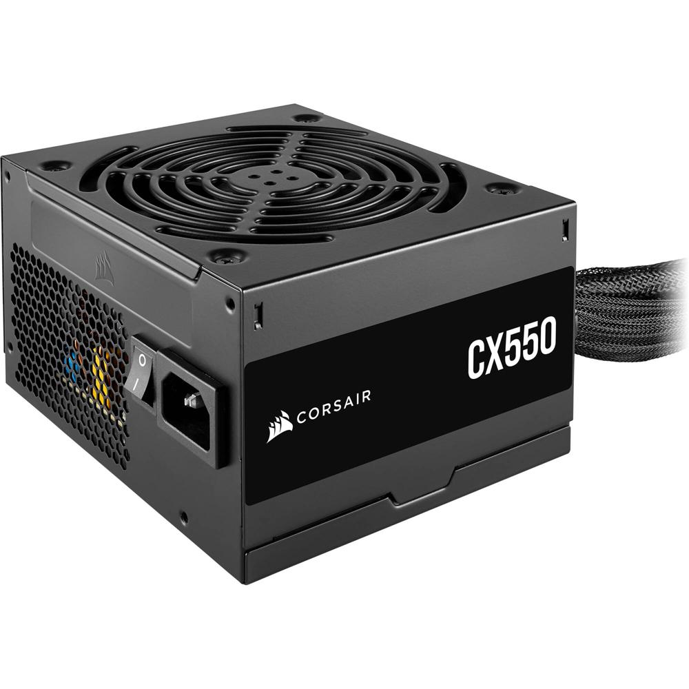 Fuente de Poder Corsair CX Series CX550 550W 80 PLUS Bronze ATX - 120mm Ventilador, 2 x PCIe, 3 x SA 1808743-REG Fuente de Poder Corsair CX Series CX550 550W 80 PLUS Bronze ATX - 120mm Ventilador, 2 x PCIe, 3 x SA 1808743-REG