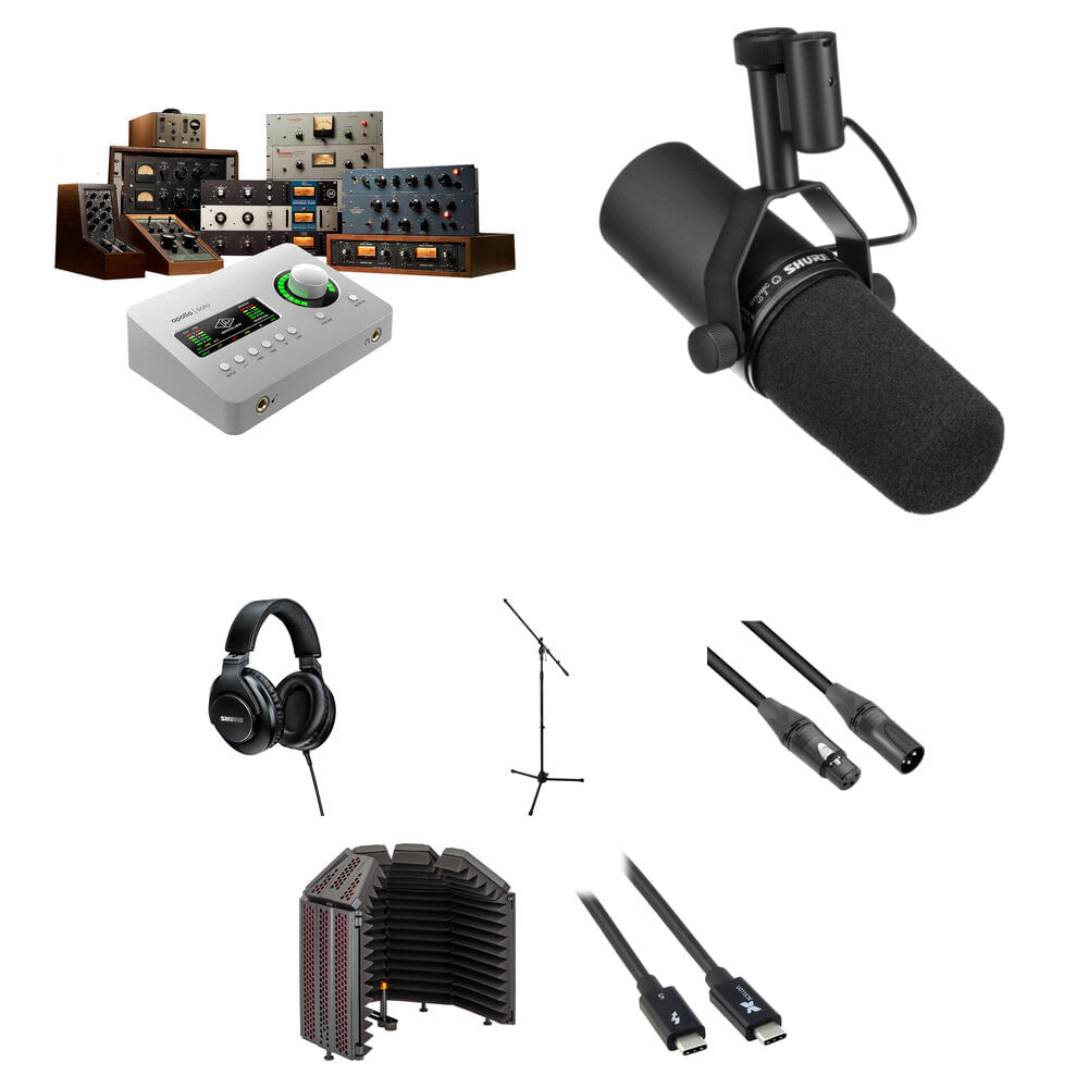 Interfaz de Audio Universal Audio Apollo Solo Heritage Edition con Micrófono Shure SM7B, Auriculares 1636970-REG Interfaz de Audio Universal Audio Apollo Solo Heritage Edition con Micrófono Shure SM7B, Auriculares 1636970-REG