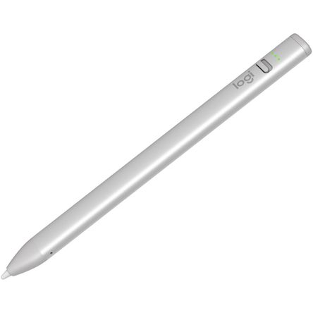Lápiz Digital Logitech Crayon para iPads con Puerto USB-C (Plata) - Tecnología Apple Pencil, Sin Ret 1734182-REG