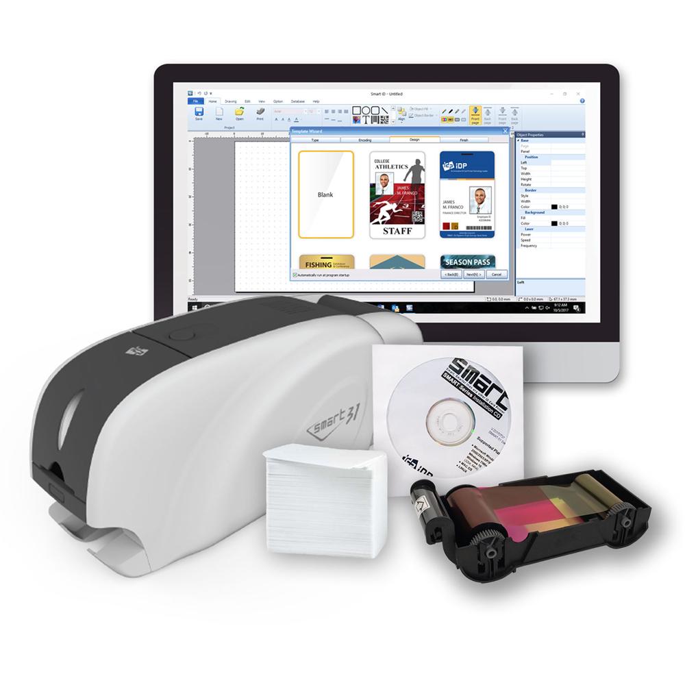 Impresora de Tarjetas IDP SMART-31D Doble Cara con Kit de Conectividad Ethernet - Sublimación por Ti 1480977-REG Impresora de Tarjetas IDP SMART-31D Doble Cara con Kit de Conectividad Ethernet - Sublimación por Ti 1480977-REG