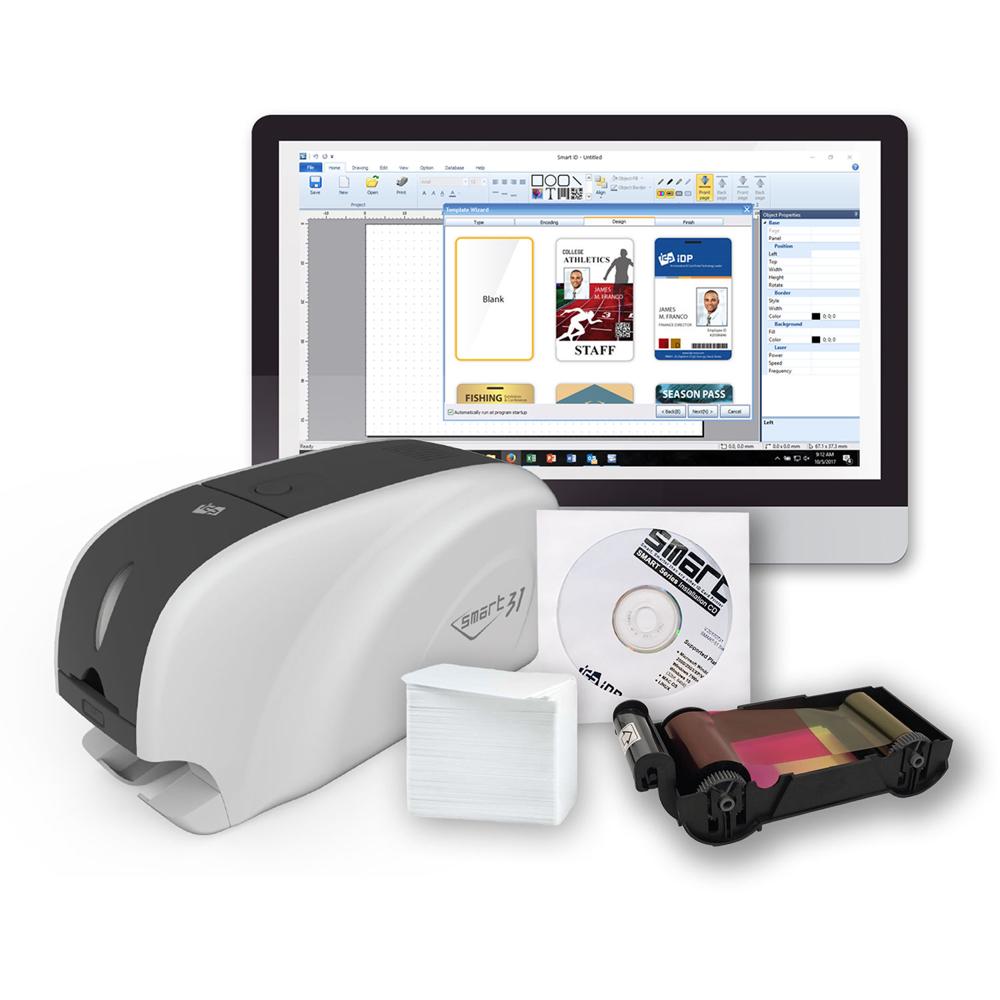 Impresora de Tarjetas IDP SMART-31S de Un Solo Lado con Kit de Conectividad Ethernet - Sublimación d 1480974-REG Impresora de Tarjetas IDP SMART-31S de Un Solo Lado con Kit de Conectividad Ethernet - Sublimación d 1480974-REG