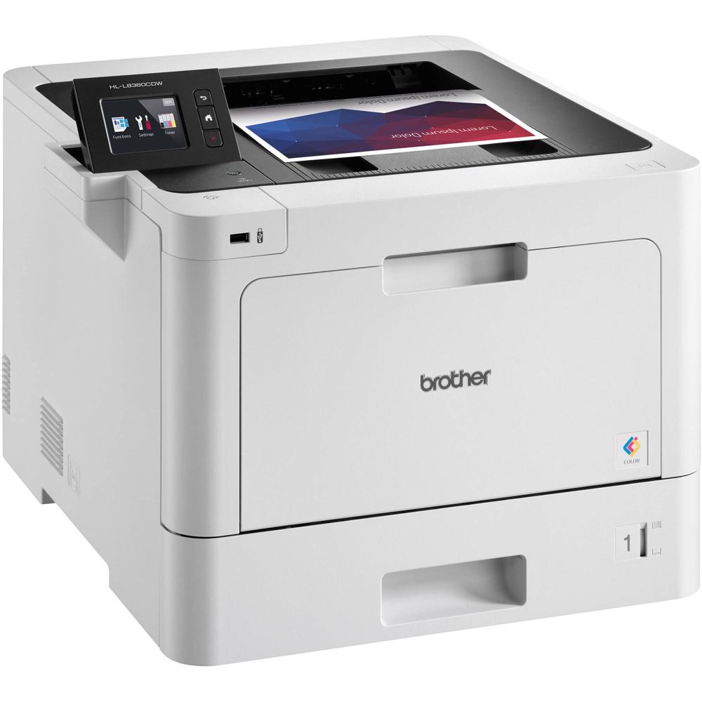 Impresora Láser Color Brother HL-L8360CDW - 2400 x 600 dpi, Dúplex Automático, Conectividad Móvil, P 1331397-REG Impresora Láser Color Brother HL-L8360CDW - 2400 x 600 dpi, Dúplex Automático, Conectividad Móvil, P 1331397-REG