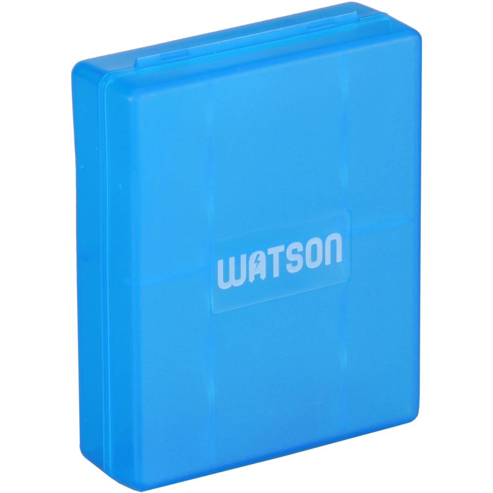 Funda de Batería Watson para Cuatro Baterías AA o AAA (Azul) - Compacta, Portátil y con Cierre a Pr 1717984-REG Funda de Batería Watson para Cuatro Baterías AA o AAA (Azul) - Compacta, Portátil y con Cierre a Pr 1717984-REG