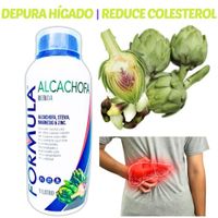 EXTRACTO DE ALCACHOFA CONCENTRADO CON STEVIA MG ZINC 1 LITRO FORMULA V