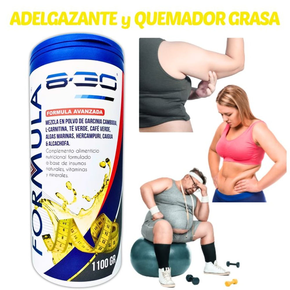 ADELGAZANTE NATURAL QUEMADOR GRASA PERDER PESO 1.1 KG FORMULA V