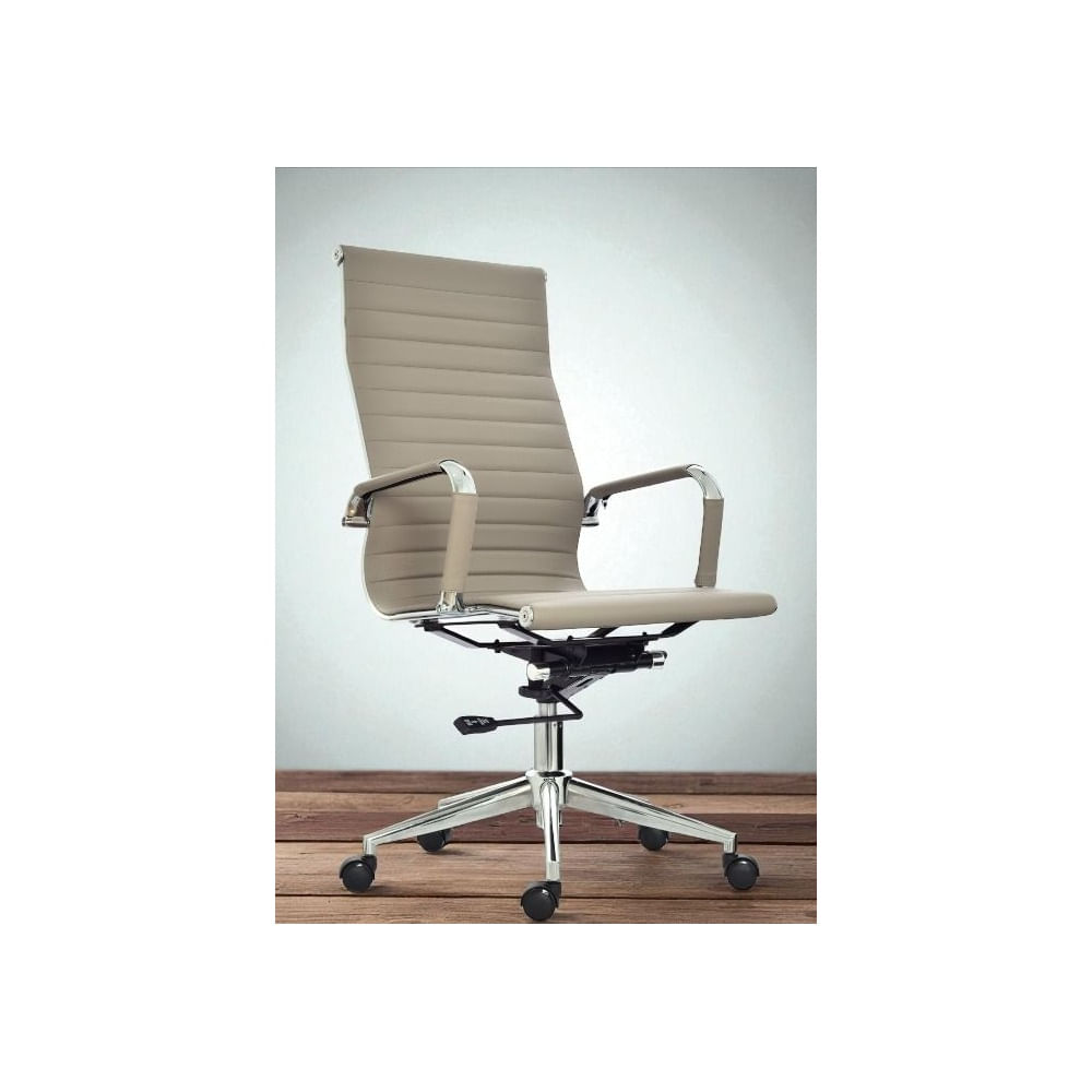 SILLA DE OFICINA BERLIN PRESIDENTE TAUPE