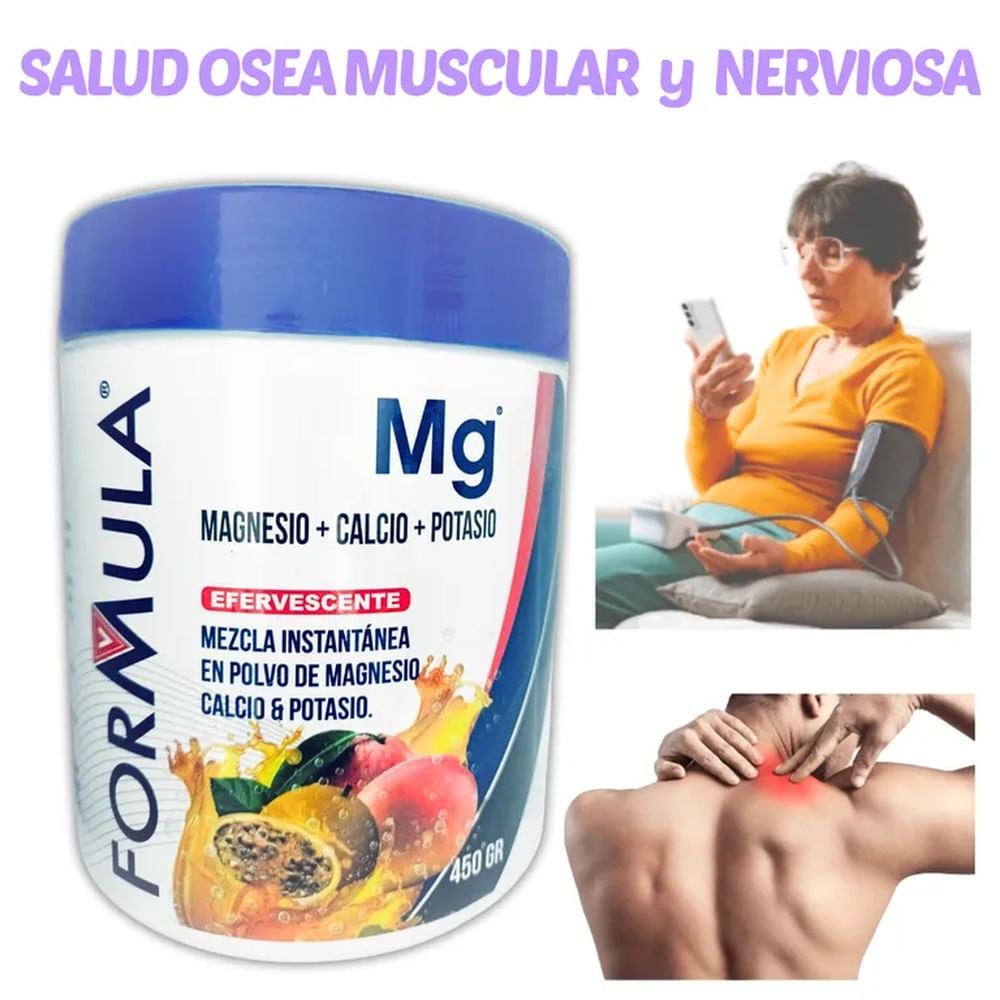 MAGNESIO 339 MG  CALCIO  POTASIO EN POLVO 450 GR FORMULA V