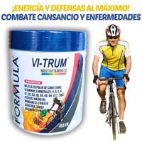 450GR VITAMINAS PARA SUBIR DEFENSAS ENERGÍA E INMUNIDAD - COMPLEJO MULTIVITAMÍNICO EN POLVO