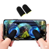 Pack 2 Fundas Para Dedos Gamer Dedales Grip Anti Sudor y Anti Deslizante