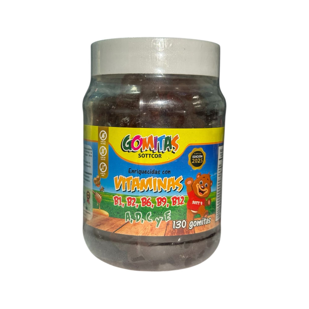 GOMITA VITAMINAS NIÑOS SOTTCOR 130 UND