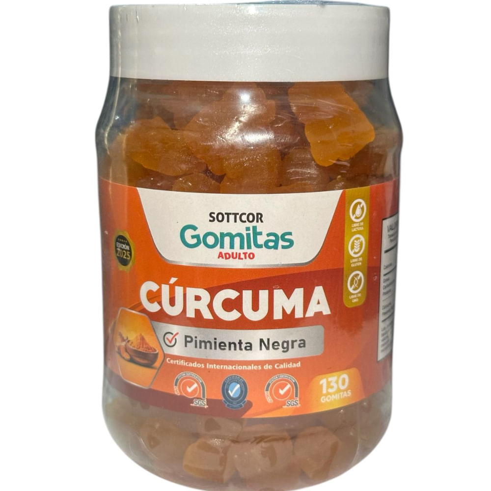 GOMITA CURCUMA ADULTO SOTTCOR 130 UND