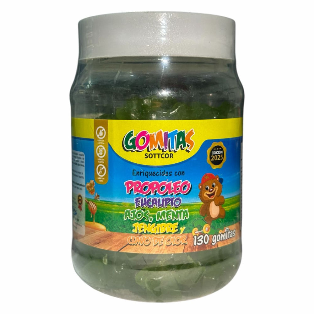 GOMITA PROPOLEO NIÑOS SOTTCOR 130 UND