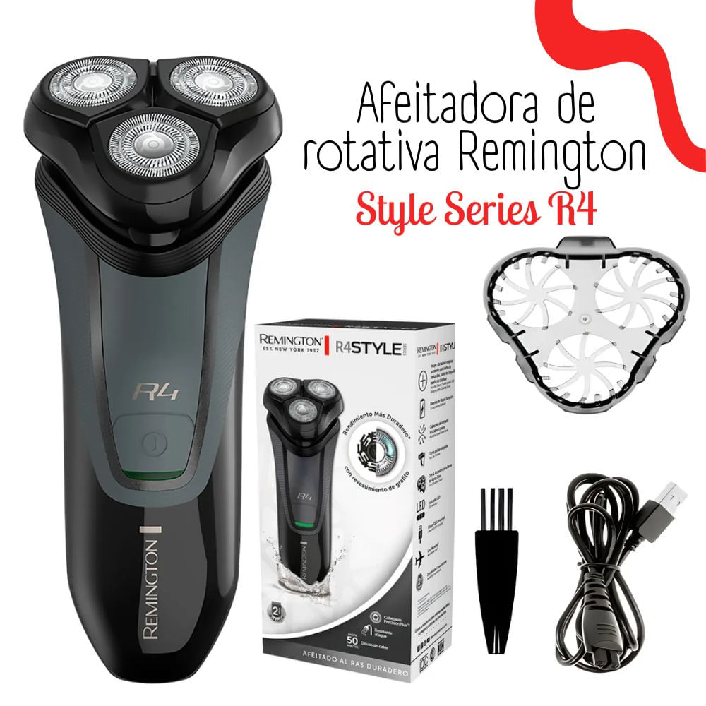 Afeitadora de rotativa Remington Style Series R4011