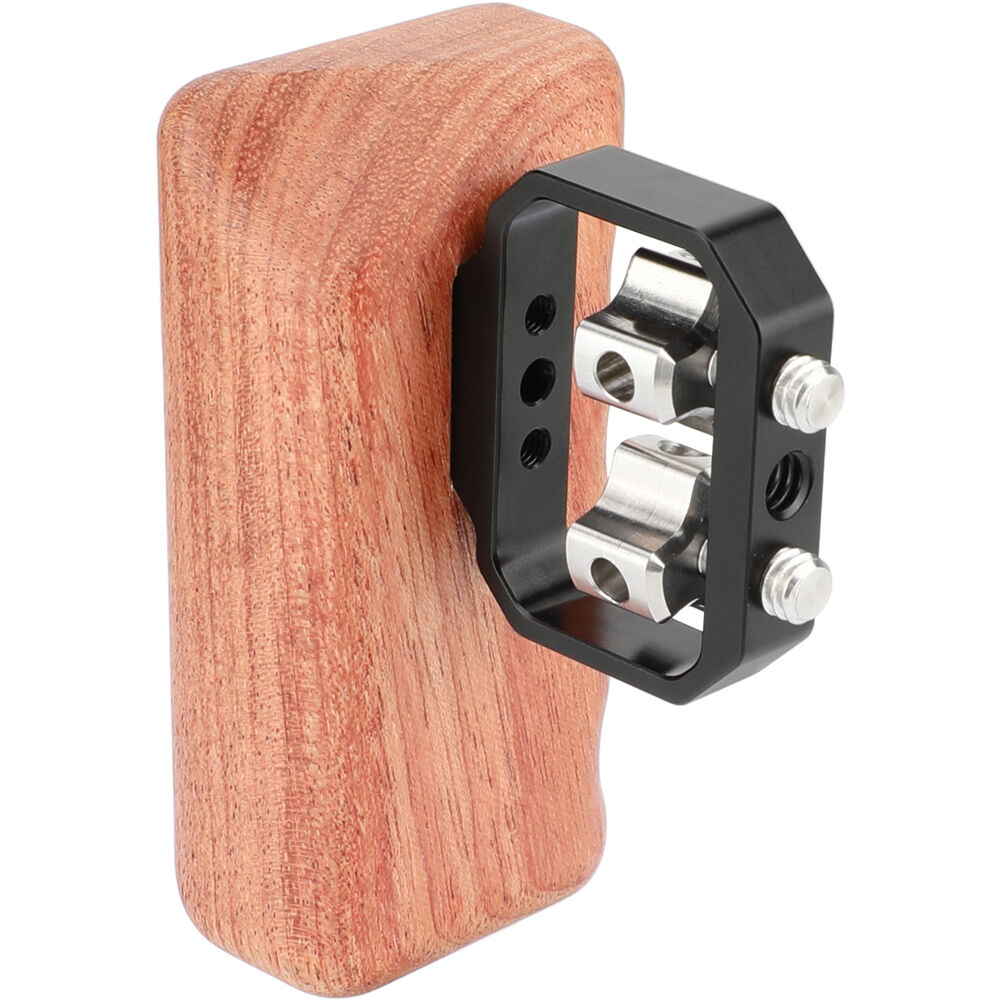 CAMVATE Mango de Madera Izquierdo con Tornillos de Mariposa 1/4""-20 (Lado Izquierdo) - Soporte de A