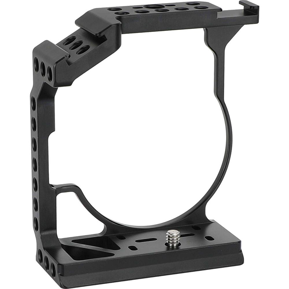 CAMVATE Media Mitad para Cámara Canon EOS R7 - Construcción de Aluminio Duradero, Múltiples Roscas