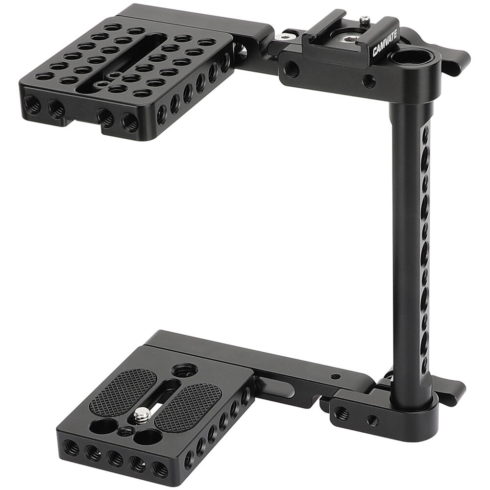 CAMVATE Jaula de Cámara Plegable C-Frame para Canon, Nikon, Sony y Panasonic DSLR 1726848-REG CAMVATE Jaula de Cámara Plegable C-Frame para Canon, Nikon, Sony y Panasonic DSLR 1726848-REG