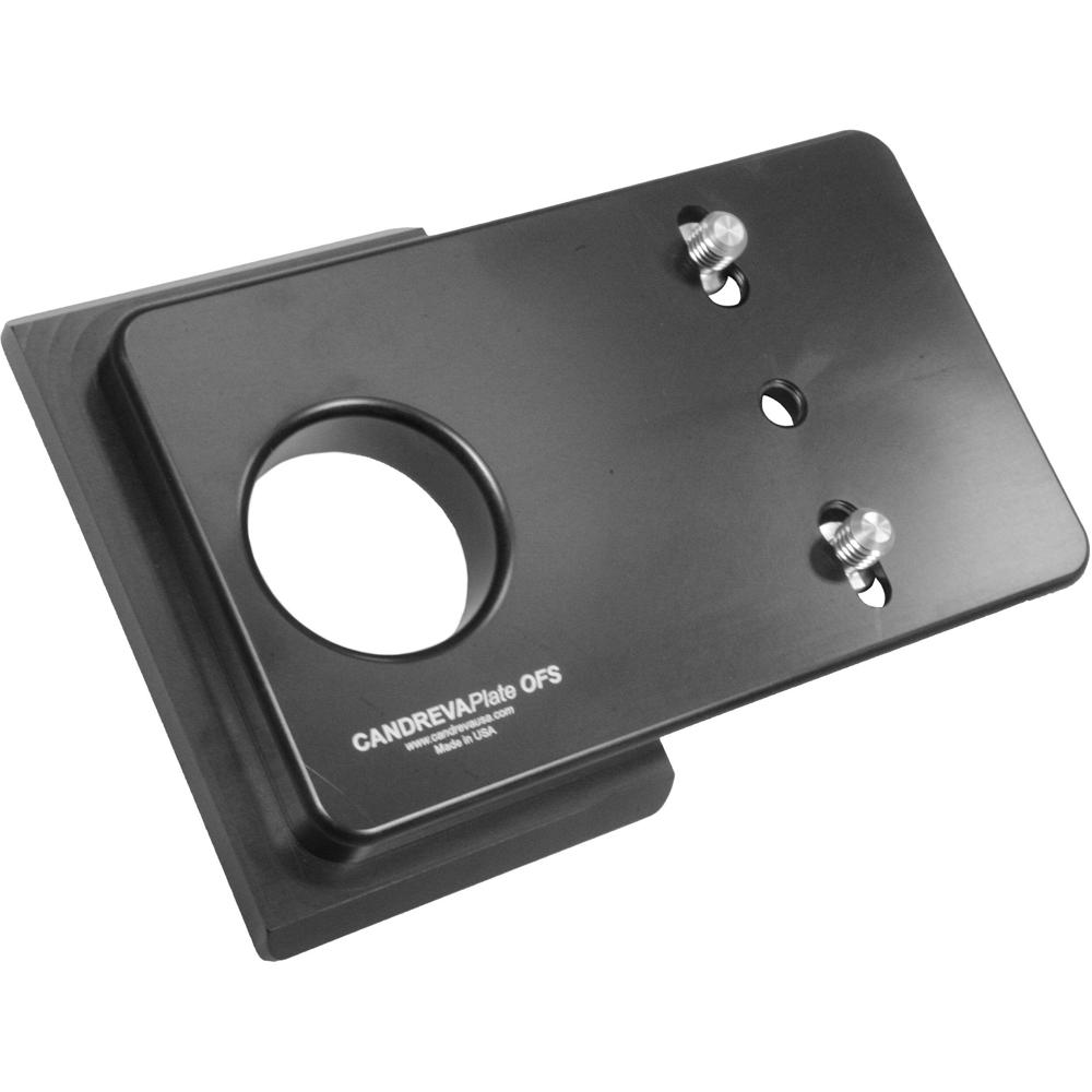 Placa Offset Candreva Plate-OFS para Montaje de 2 Cámaras con Liberación Rápida de 120mm y Construc