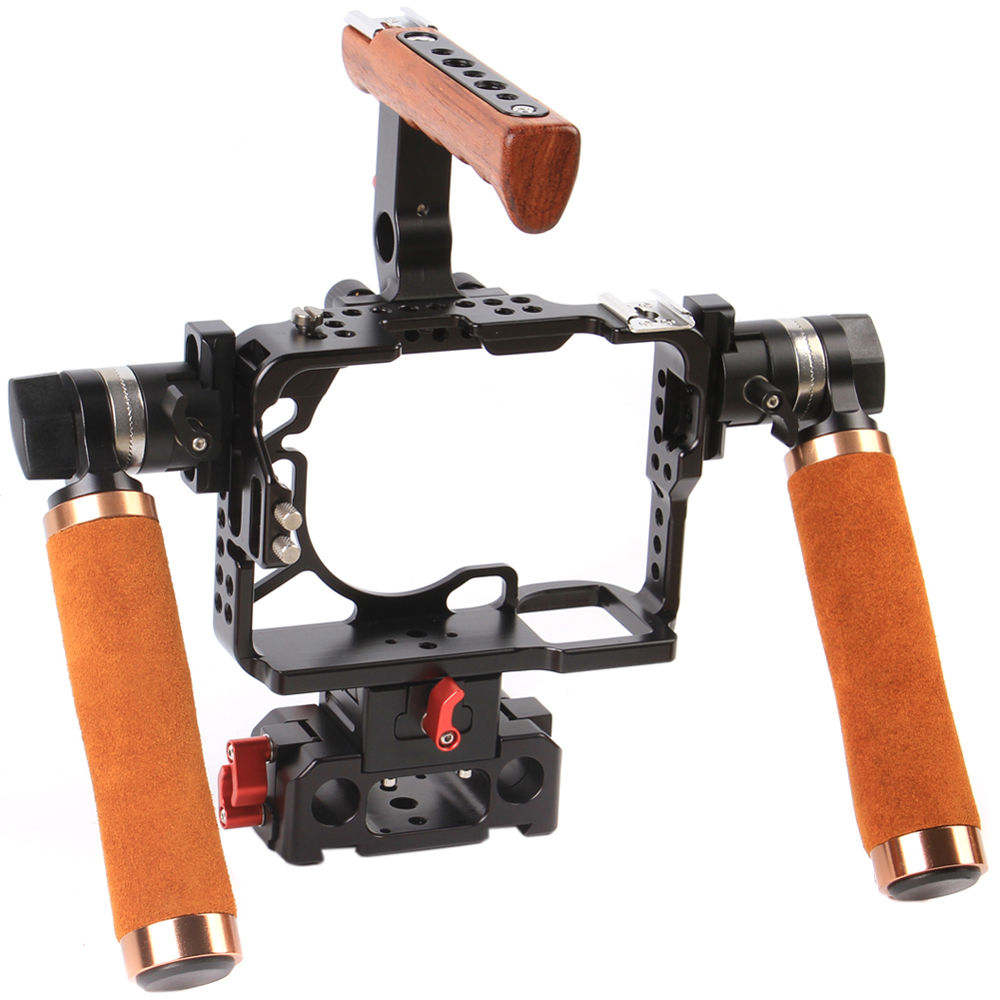 CAME-TV Edición Deluxe Rig con Baseplate para Cámaras Sony a7R II y a7S II