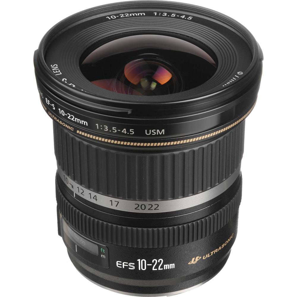 Lente Canon EF-S 10-22mm f/3.5-4.5 USM - Montura EF-S, Formato APS-C, Rango de Apertura f/3.5 a f/2 351542-USA Lente Canon EF-S 10-22mm f/3.5-4.5 USM - Montura EF-S, Formato APS-C, Rango de Apertura f/3.5 a f/2 351542-USA