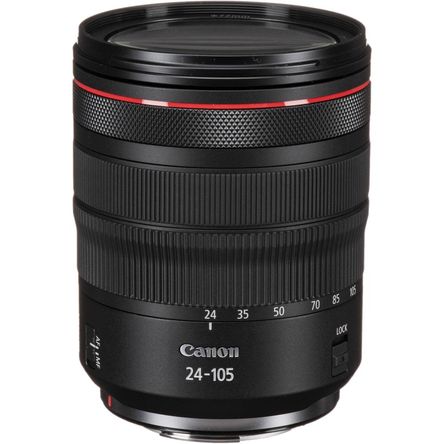 Lente Canon RF 24-105mm f/4 L IS USM - Montura RF, Formato Full-Frame, Apertura f/4 a f/22, Recubri 1433712-REG Lente Canon RF 24-105mm f/4 L IS USM - Montura RF, Formato Full-Frame, Apertura f/4 a f/22, Recubri 1433712-REG