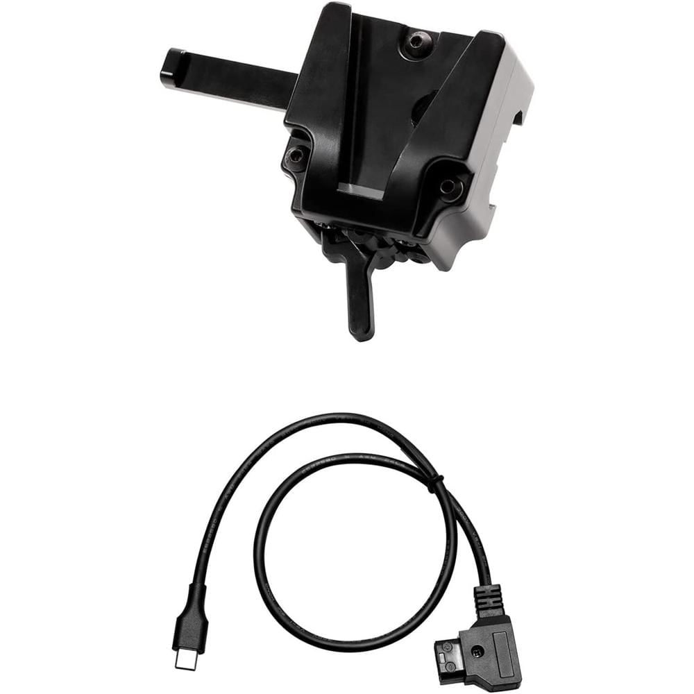 Adaptador V-Mount COLBOR + Cable D-Tap a Type-C para Batería V-Mount - 19.7"" - Compatible con CL60,