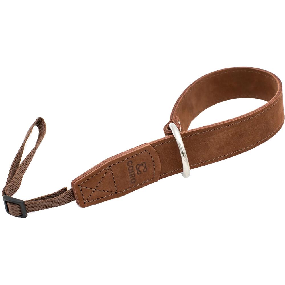 Correa de Muñeca Coiro para Cámaras Compactas - Cuero de Grano Completo con D-Ring de Latón