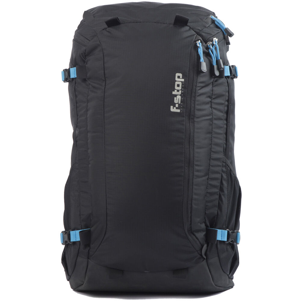 f-stop Loka UL 37L Mochila Esenciales Bundle (Negro/Azul) - Nylon Ripstop Laminado TPU, Webbing MOL