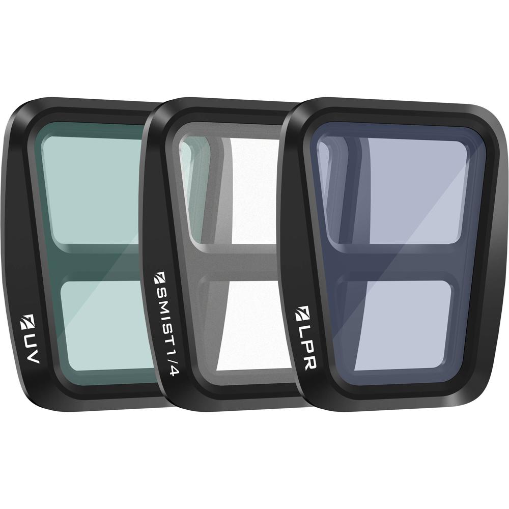 Kit de Filtros Freewell Everyday para DJI Air 3 (3-Pack) - UV, Nieve, Mist 1/4 & LPR, Protección UV