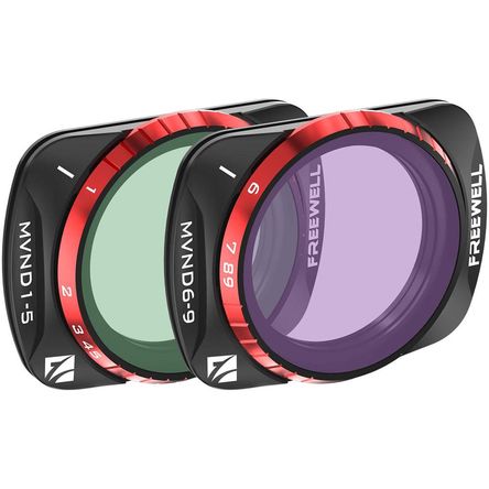 Filtros Freewell Mist VND para DJI Osmo Pocket 3 (Paquete de 2) - Sistema Magnético, Resistente a R 1801901-REG