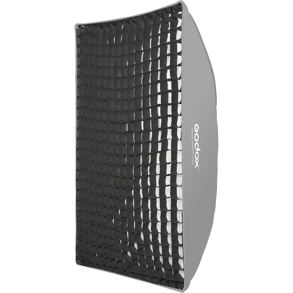 Godox Softbox Rectangular con Rejilla (31.5 x 47.2"") - Controla la Luz, Direcciona el Haz, Se Adhie