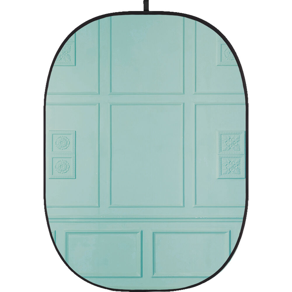 Fondo Colapsable Godox 5 x 6' (Pared Vintage 1) - Sin Arrugas, Estructura Autosoportante, Ideal par