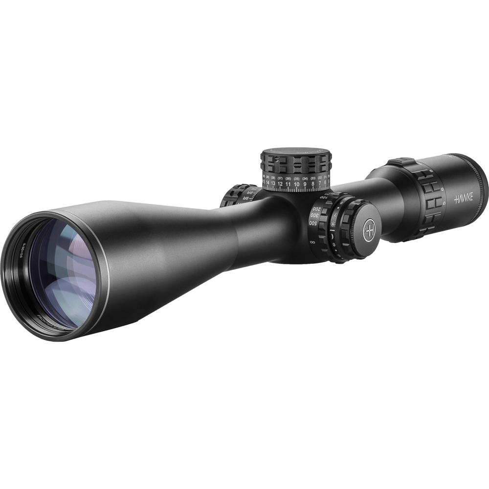 Hawke Sport Optics 5-30x56 Frontier 34 FFP Riflescope (Retícula Pro Ext MOA) - Retícula Iluminada e