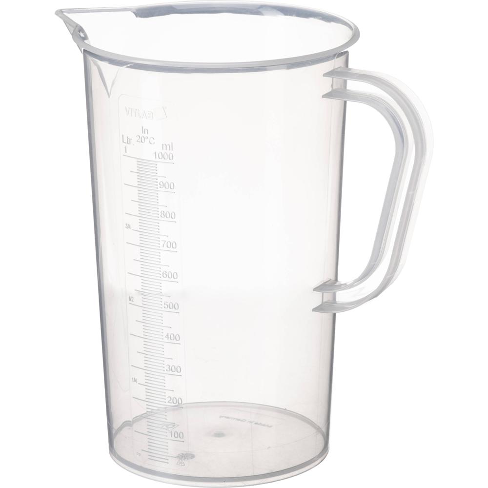 Vaso Graduado Kaiser (1000ml) - Plástico Resistente a Químicos, Resistente a Temperaturas hasta 80° 318722-REG Vaso Graduado Kaiser (1000ml) - Plástico Resistente a Químicos, Resistente a Temperaturas hasta 80° 318722-REG
