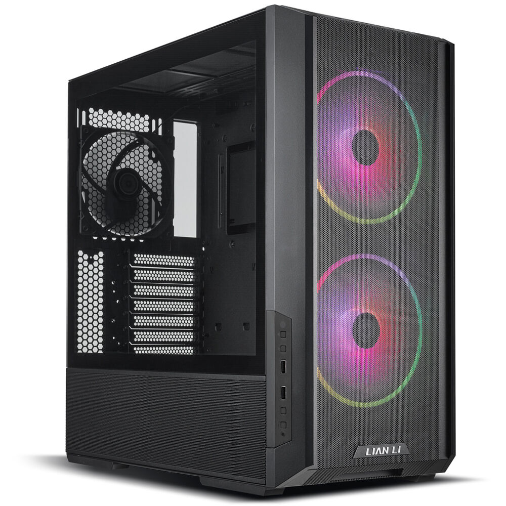 Lian Li LANCOOL 216 RGB Caja Mid-Tower (Negra) - Soporte Micro-ATX, Mini-ITX, ATX, E-ATX, Panel de V 1753407-REG Lian Li LANCOOL 216 RGB Caja Mid-Tower (Negra) - Soporte Micro-ATX, Mini-ITX, ATX, E-ATX, Panel de V 1753407-REG