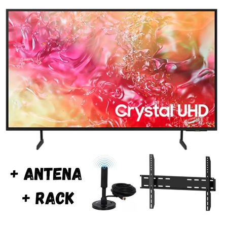 Televisor Samsung 55'' Crystal UHD 4K UN55DU7000GXPE - Ant - Rack